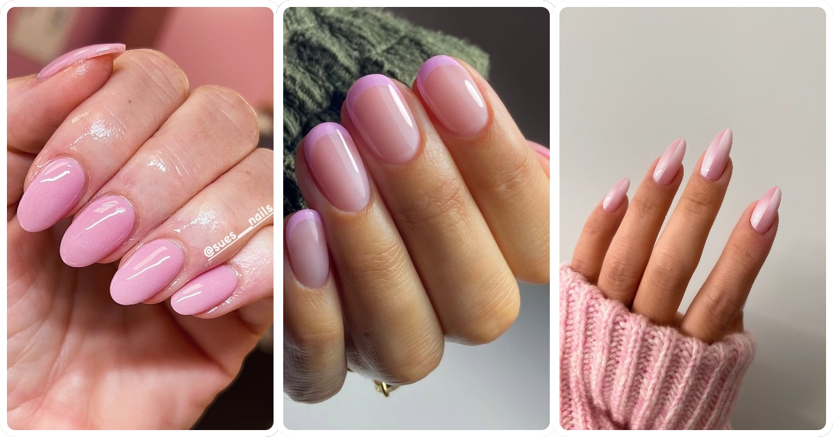 12 Must-Try Short Light Pink Nail Designs That Are Totally On Trend