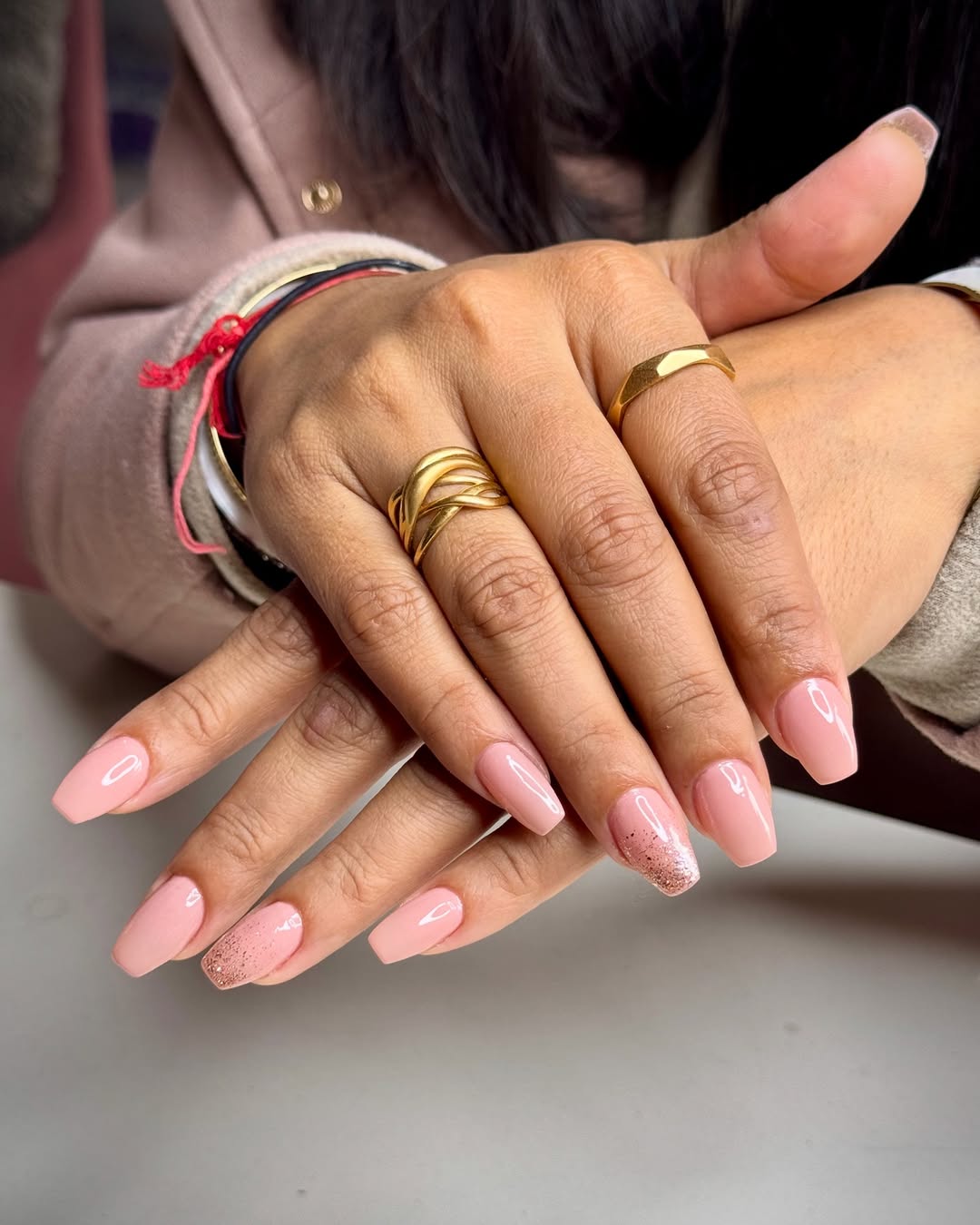 Subtle Sparkle with Chic Gold
