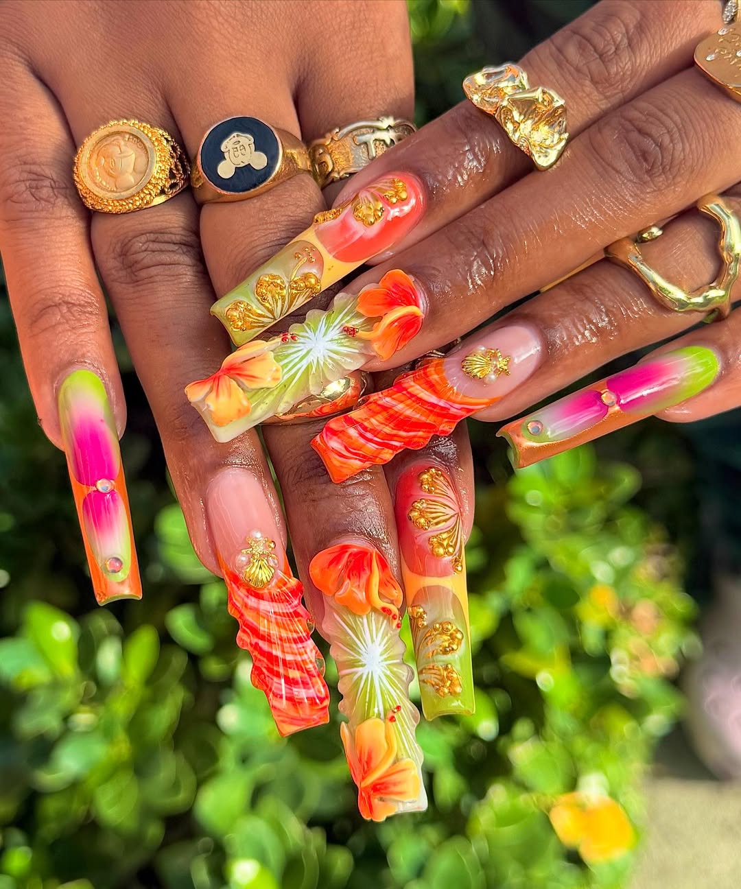 Almond nails - Idea 10