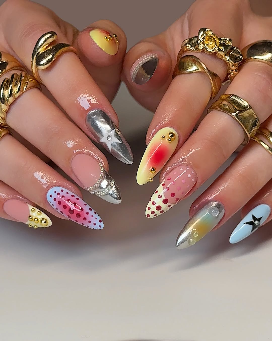 Almond nails - Idea 4