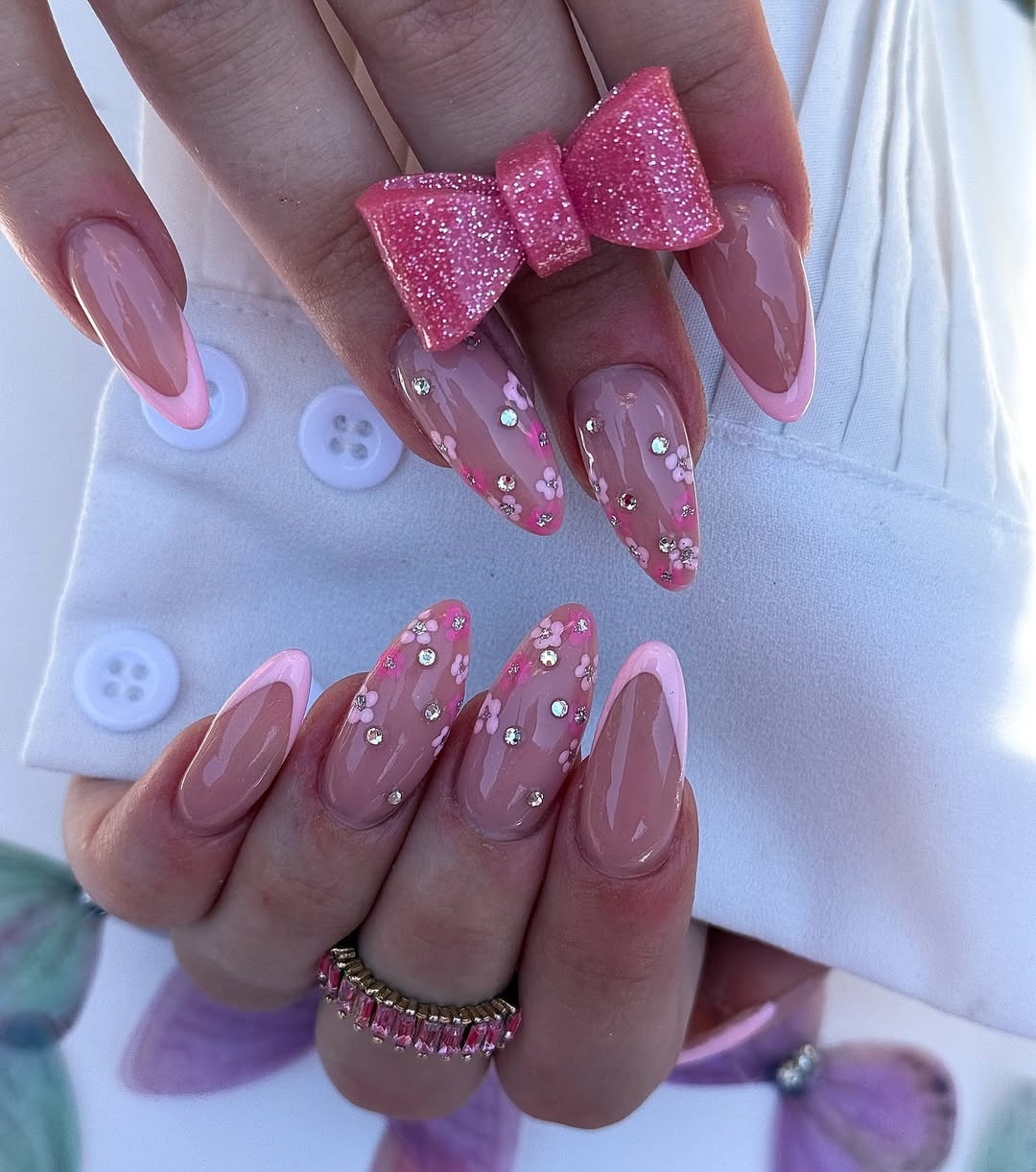 Pink Nails - Idea 10