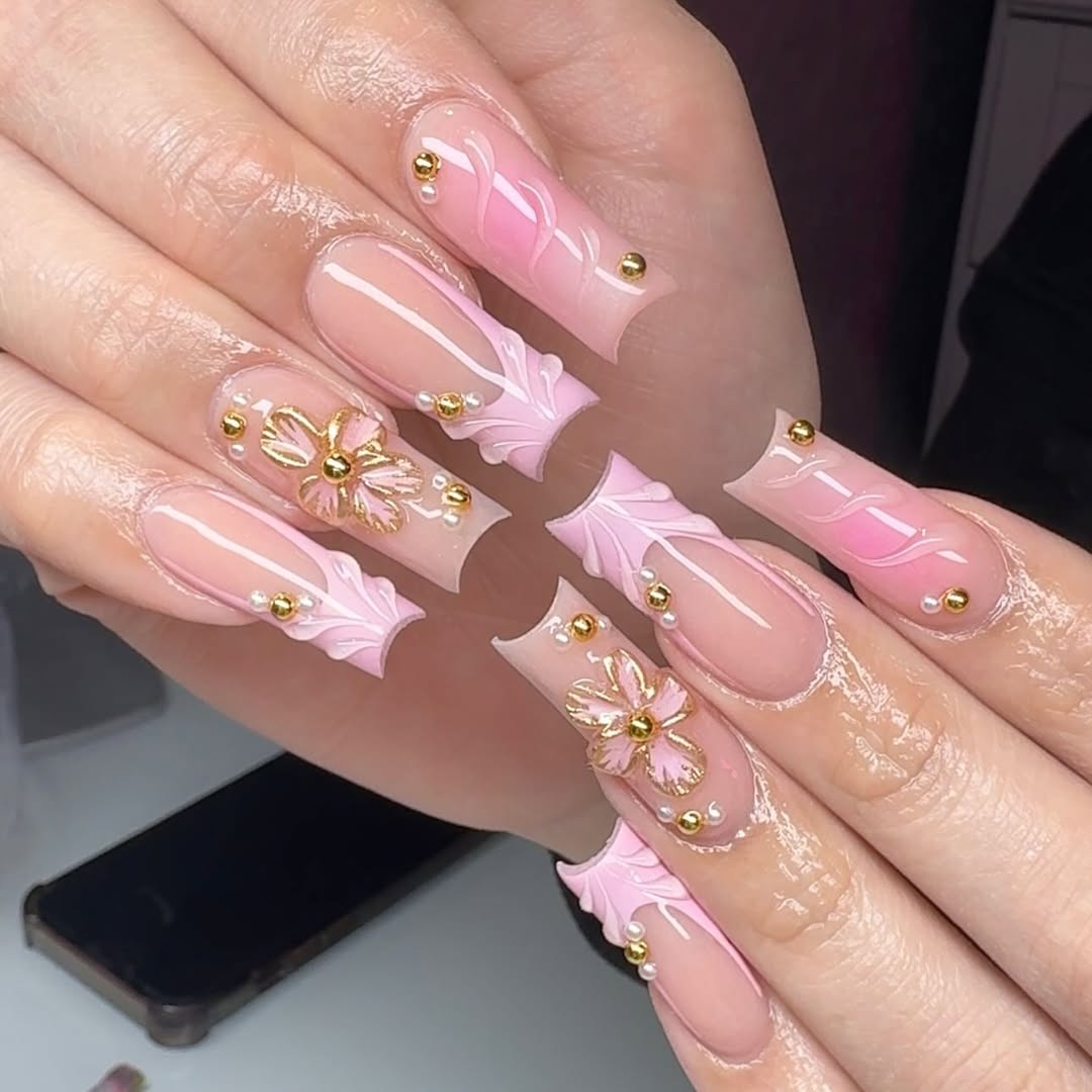 Pink Nails - Idea 16