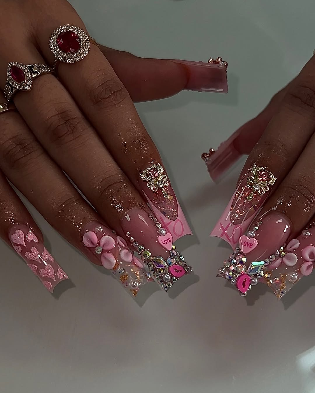 Pink Nails - Idea 19
