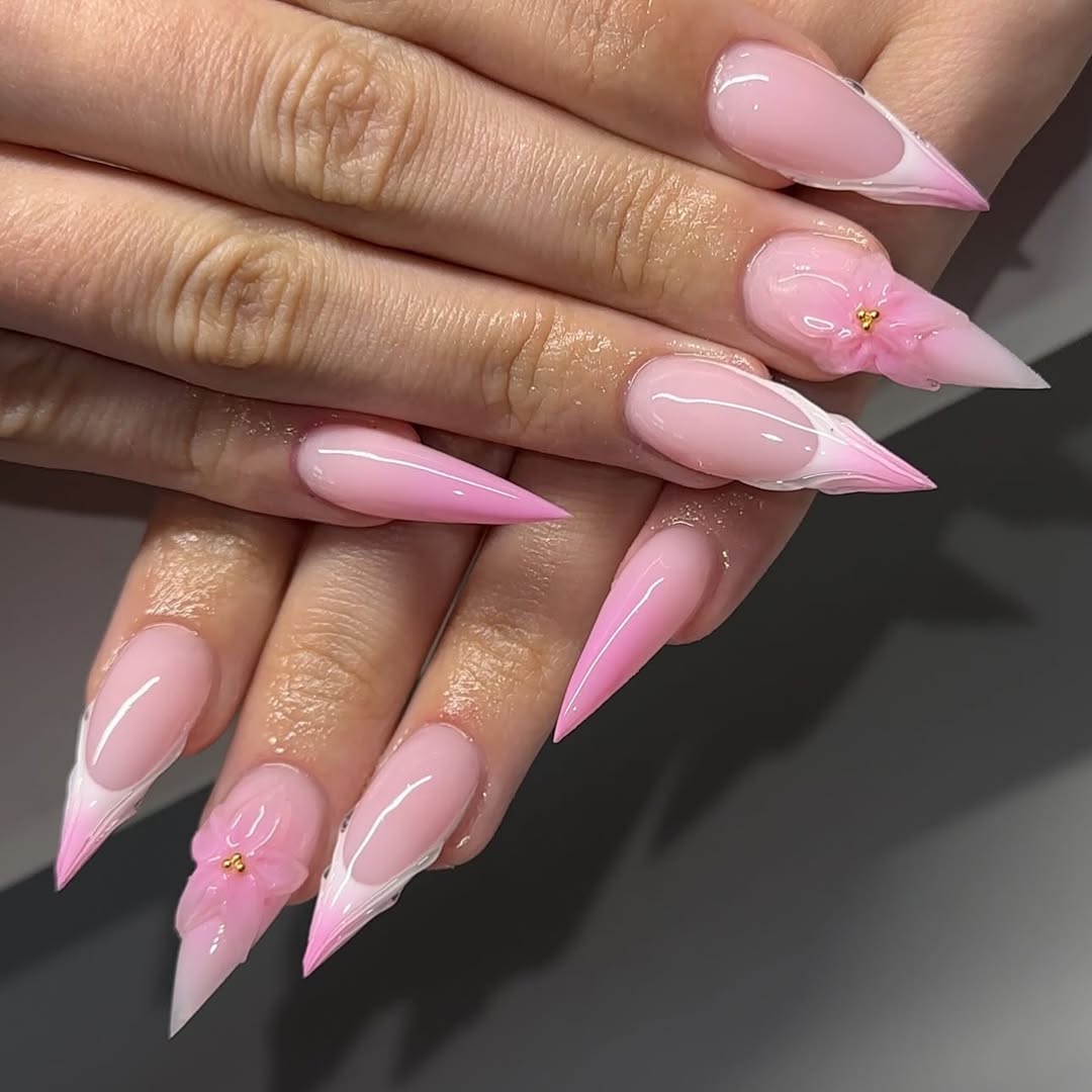 Pink Nails - Idea 8
